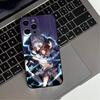 Misaka Mikoto  Phone Case For iPhone 17,16,15,14,13,12,11 Plus,Pro Max,XS,Soft Silicone Black Cover