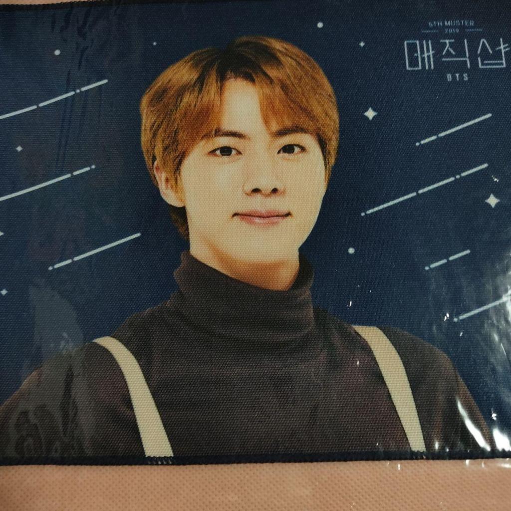 [USED] JIN BTS WINGS Fan MAGIC SHOP MS Flag