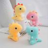 12Cm Cute Dinosaur Plush Toys Small Pendant Dinosaurs Key Chain Keychains Stuffed Toy Couple Gift