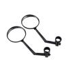 Cycling  Cycle Handle Bar Flexible Rear View Rearview Mirror  Black
