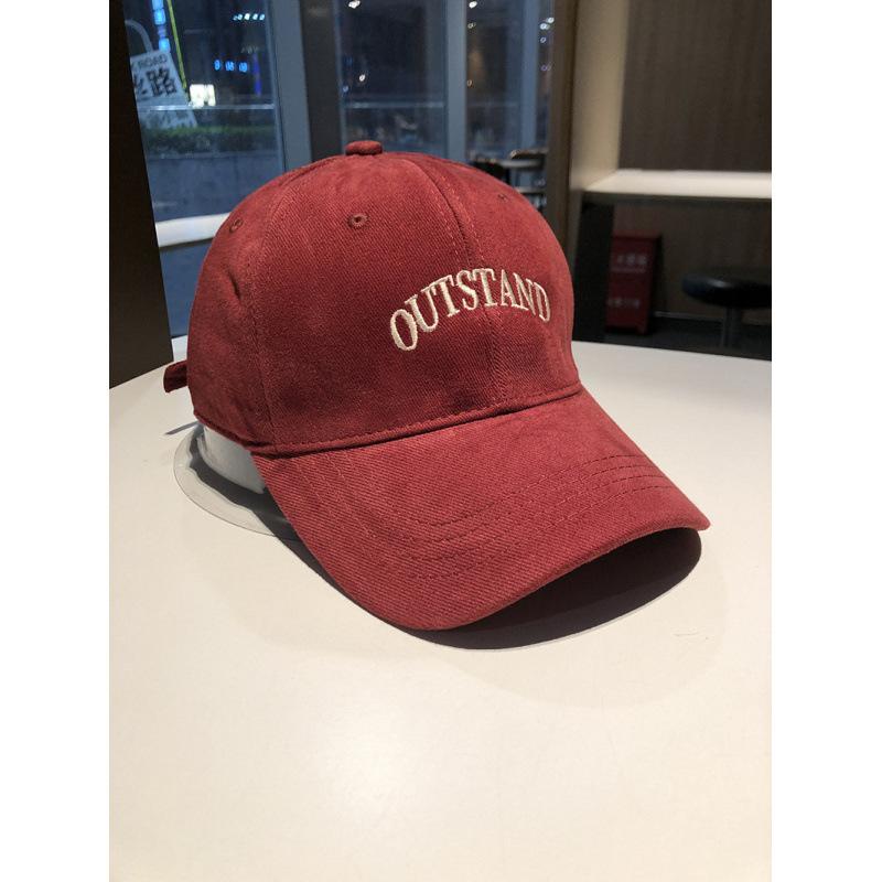 Wide Brim Baseball Cap Women'S Big Head Circumference Spring And Autumn Deep Top Big Face Showing Small Face Widening Deepening American Peaked Cap
