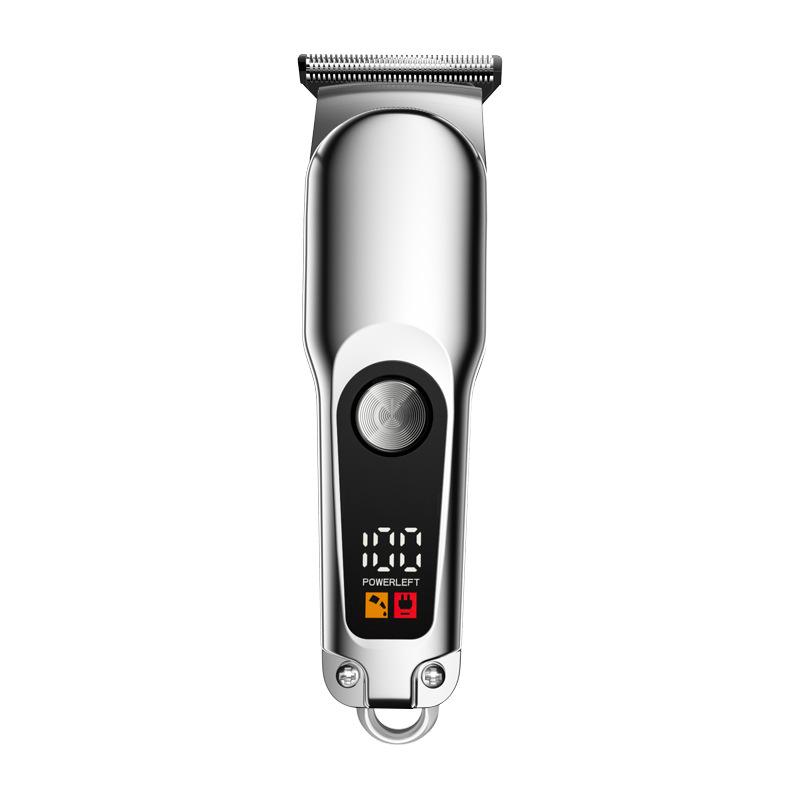 New hair clipper mini portable electric clipper oil head digital display electric hair clipper professional carving hair clipper