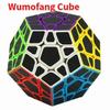 Carbon Fiber Cube Magic Cube Speed 2x2 3x3 4x4 5x5 Pyramid 223 233 Sq1 Skew Puzzle Rice Dumling Cubo Magico Toys For Children