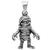 [Shinjuku Gin No Kura] Mummy Pendant Top (No Chain) Silver 925 3D Monster Bandaged Man Mummy Dead Egyptian Horror Merchandise Men's