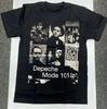 Depeche Mode 101 Унисекс Черная Футболка S-5XL Q8374 Унисекс Футболка