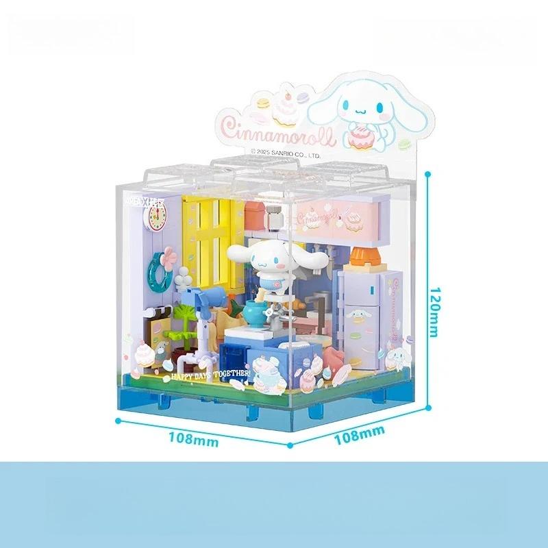 Cute Cartoon Building Blocks, DIY Puzzle Assembly Toy, Creative Desktop Ornament Gift