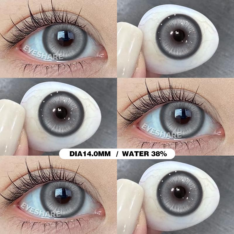 1 Pair Purple Lenses for Eyes Color Contact Lenses Red Colored Lens Violet Pupils for Lenses for Natural Eye Lenses