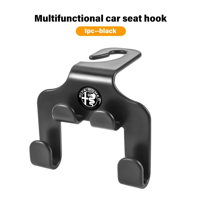 Car Stickers For Alfa Romeo For Alfa Romeo 1/2PCS Car Seat Headrest Hook Universal Phone Holder Handbag Hook Accessories 159 Giu