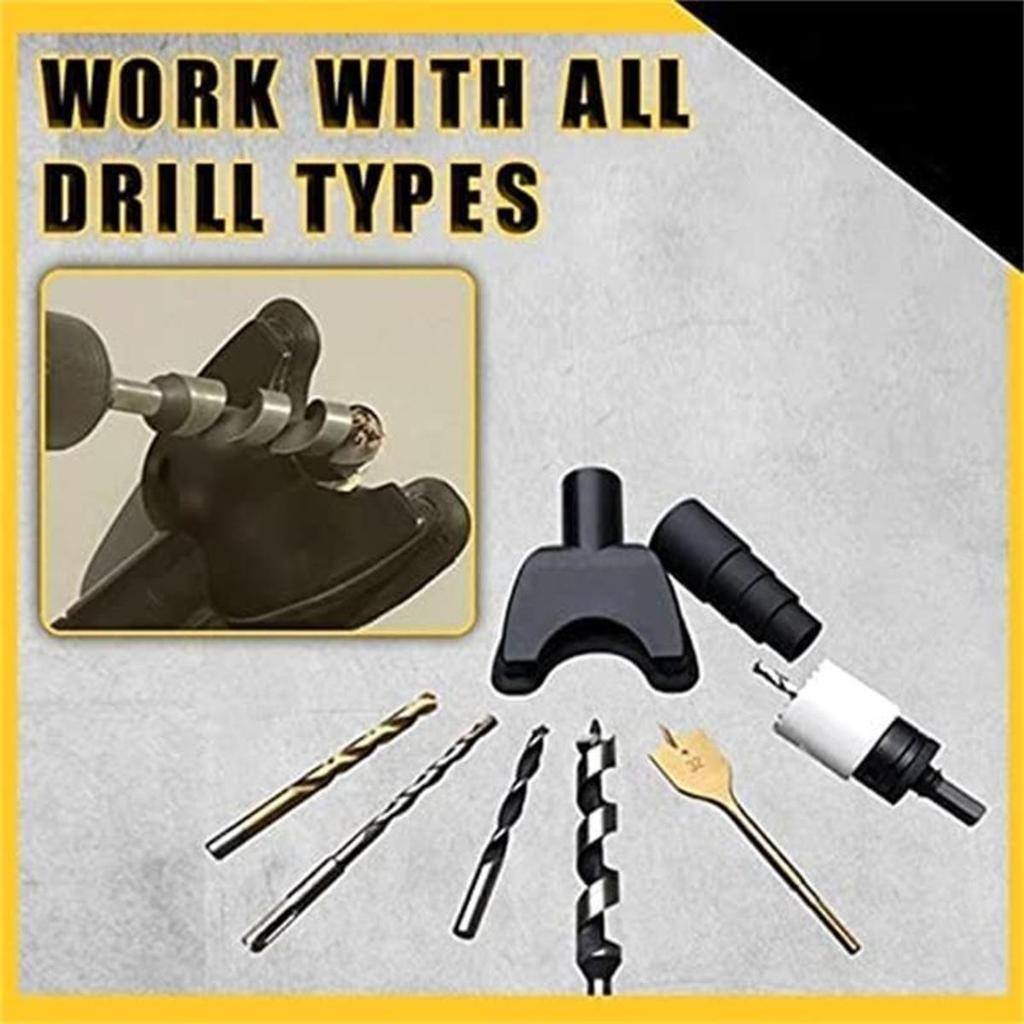 Hands-Free Dust Collector Universial Electric Drill Dust Vacuum Suction Collector Dustproof Device Power Tool Accessories Parts