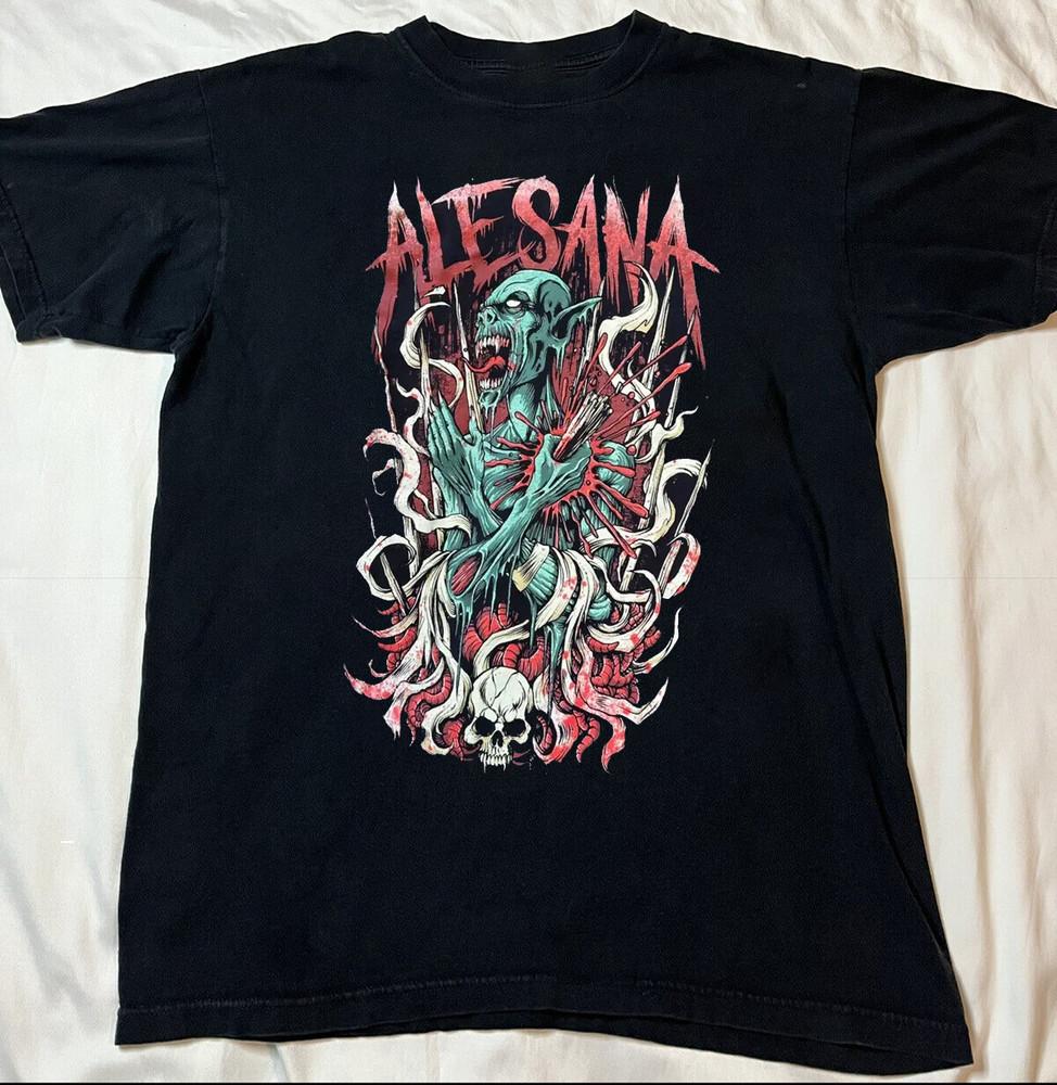 НОВЫЙ Alesana Черный Хлопок Все размеры S5XL Подарок Для Фанатов Футболка IA143 Унисекс Футболка