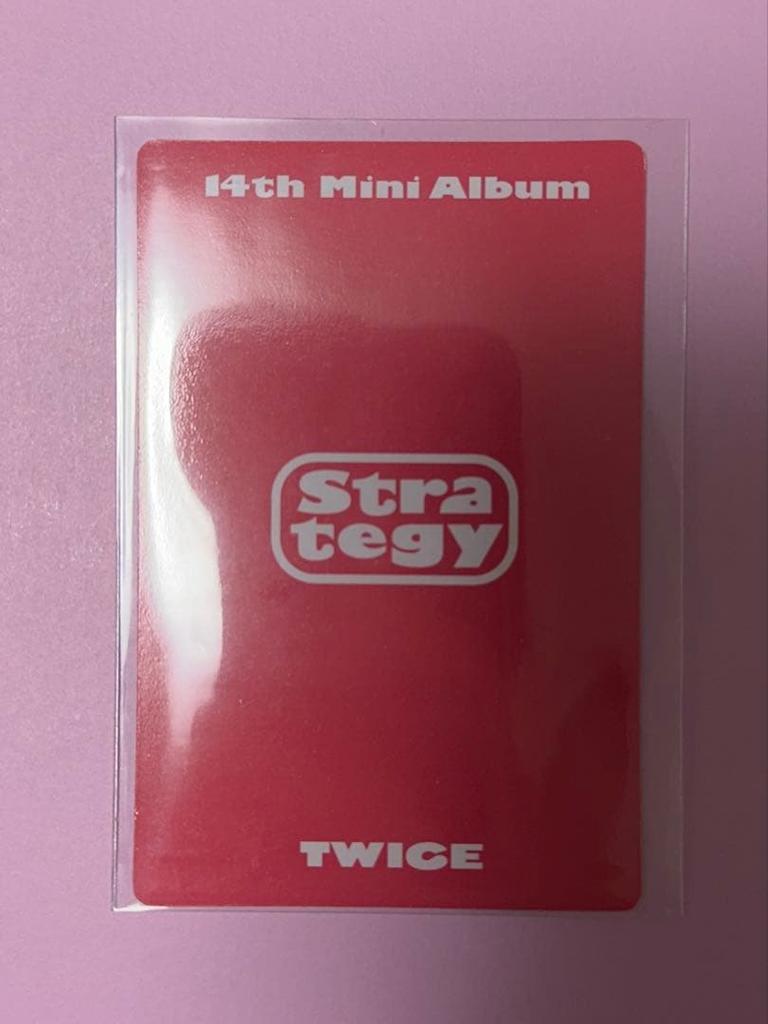[Б/У] Twice Strategy Премиум Событие Торговая Карта Мина