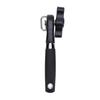 Manual Can Opener Ergonomic Non Slip Handle Slick Edges Stainless Steel Hand Held Can Opener