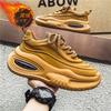 Мужская обувь осень-зима новый модный тренд спортивная обувь больших размеров толстая подошва износостойкая теплая повседневная обувь универсальные легкие кроссовки
