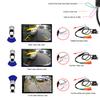 Car Backup Camera Rear View Camera 1080P Clear Anti-Interference 170 Degree Wide Angle Adjustable Vehicle Small Reversing Camera