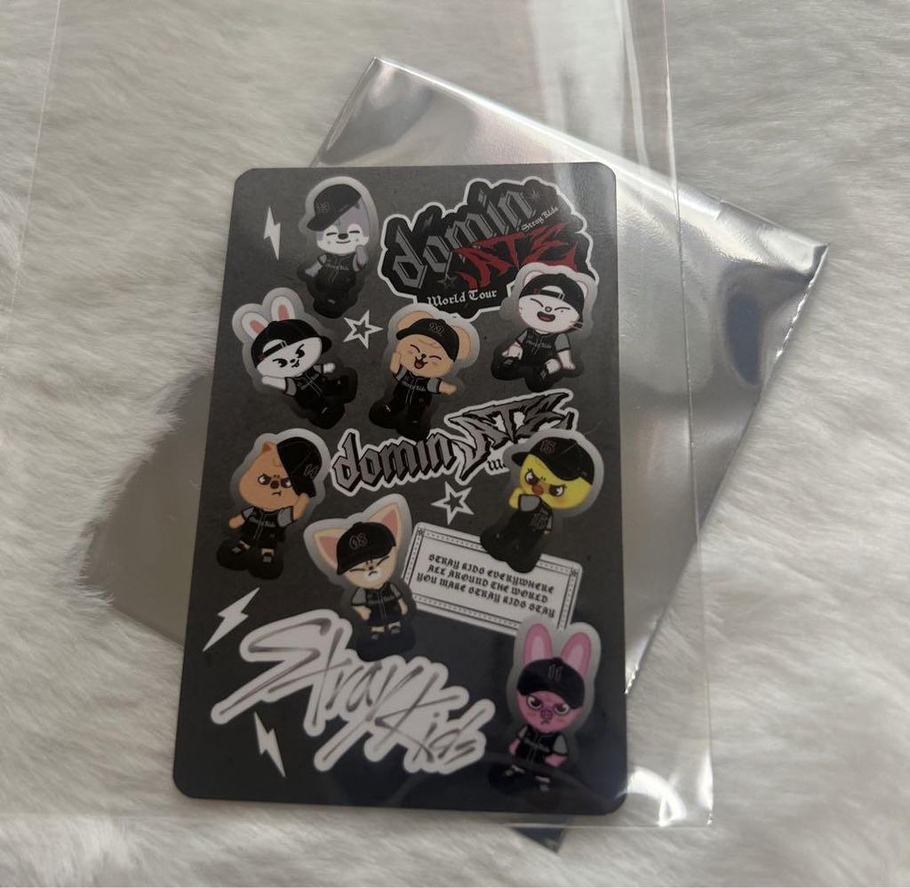 [ИСПОЛЬЗОВАН] бонусная коллекционная карта со всплывающей покупкой Straykids Felix Piri-chan