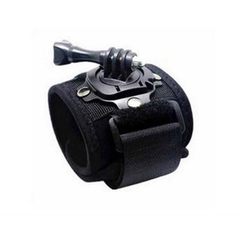 Ремешок на запястье с вращением на 360 градусов для GoPro Hero12 11 10 9 8 7 5 аксессуары Xiaomi Yi 4K SJ4000 H9r Insta360 Arm Belt Go Pro