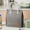 Outdoor Tote Canvas Lunch Bag Thermal Breakfast Organizer Waterproof Lunch Bag Food Hand Bags