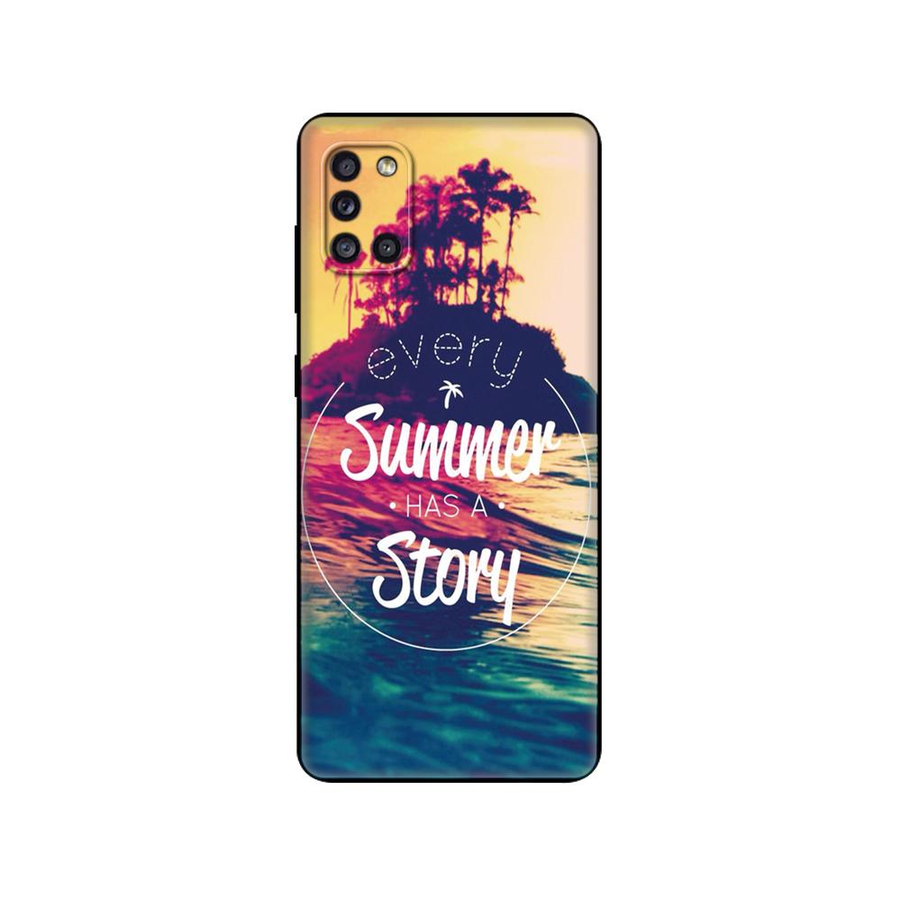 Чехол для Samsung Galaxy A31, мягкий силиконовый чехол для телефона Samsung A31 A 31 SM-A315F GalaxyA31, чехол-бампер 6,4 дюйма, черный чехол из ТПУ