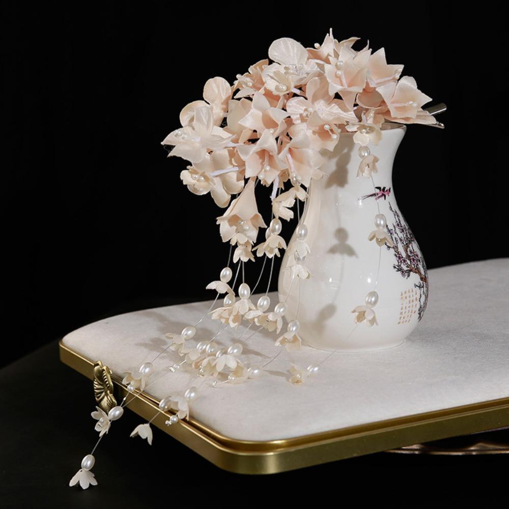 Свадебный головной убор феи роскошные заколки с цветами темпераментный свадебный головной убор аксессуары для волос