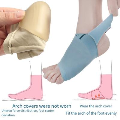1 пара бандажных носков для стопы с плоскостопием + ортопедическая поддержка стопы при вальгусной деформации + стелька с положительным эффектом