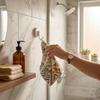 Abs Suction Cup Hook Strong Adhesion Wall Mounted Hanger For Bathroom Kitchen