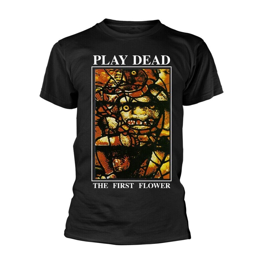 Play Dead The First Flower Black Post Punk Goth Unisex T-Shirt