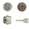 MIWA Lock Cylinder U9 MIWA U9 TE22.CY with 3 Keys, Compatible with Door Thicknesses of 37-42mm (TE22)