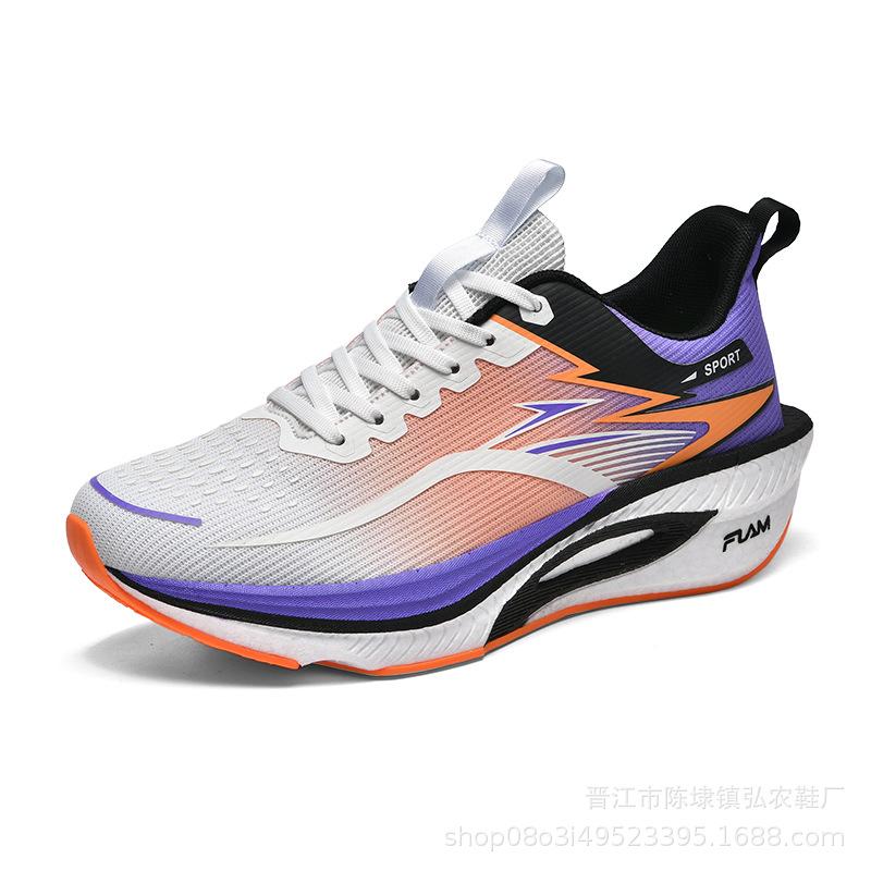 Men's and women's outdoor professional running shoes Comfortable shock absorption rebound training running shoes Sports casual trendy shoes