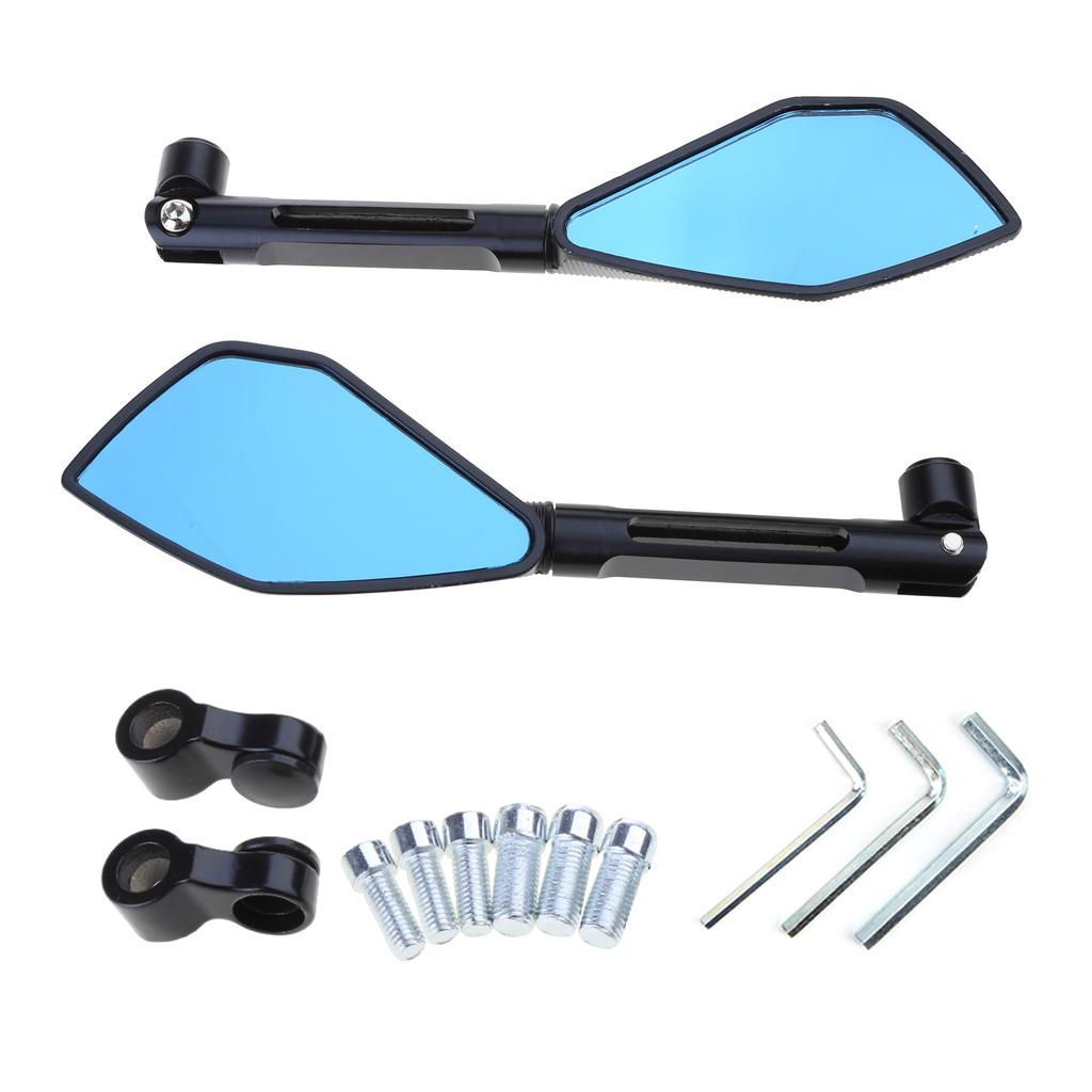 Аксессуары для руля мотоцикла: Боковые зеркала заднего вида Зеркала заднего вида на руль Зеркало с антибликовым покрытием 8/10 мм