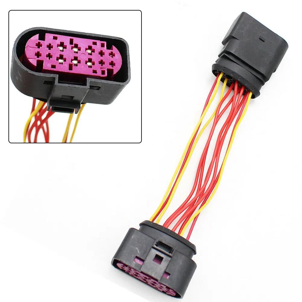 Ксеноновая фара 10-14-контактный разъем-адаптер для жгута проводов фары 1J0973737 1J0973835 для Golf MK6