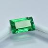 CERTIFIED Natural Tourmaline  Green Baguette Cut 8.9 Ct Ring Size Loose Gemstone H-813cc