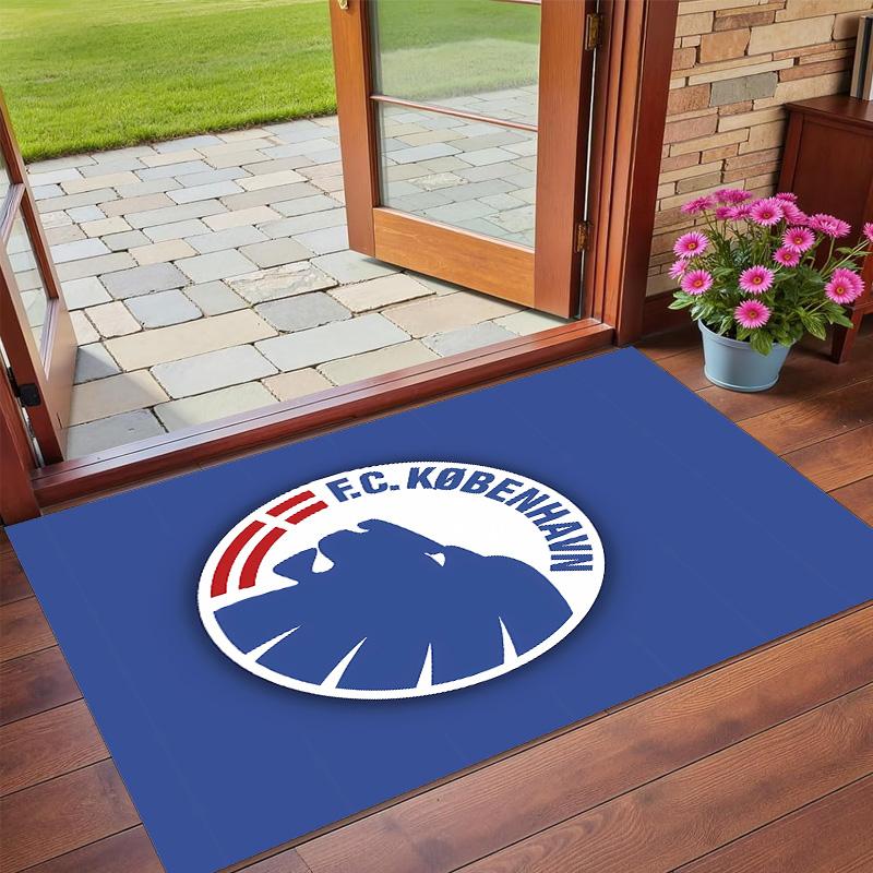 Anti‑Slip Crystal Velvet Floor Rug, FC Copenhagen Design Carpet for Indoor Living Bedroom Home Decoration