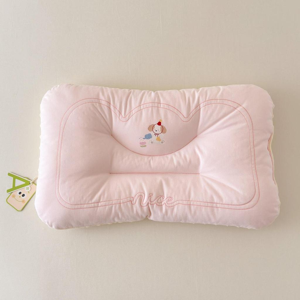 Dual-Use Cotton Velvet Pillow Core for Babies - Warm and Cool Comfort