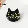 Black Cat Spider Witch Hat Accessories Halloween Cartoon Hair Clips for Women Girls Acrylic Glitter Pumpkin/Ghost/Bat/Cat Small Holiday Gifts
