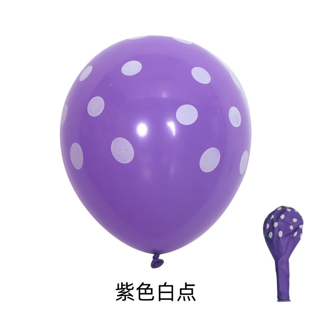 12-дюймовый утолщенный латексный шар в горошек, оформление свадебной комнаты, украшение для вечеринки по случаю дня рождения, круглый шар конфетного цвета