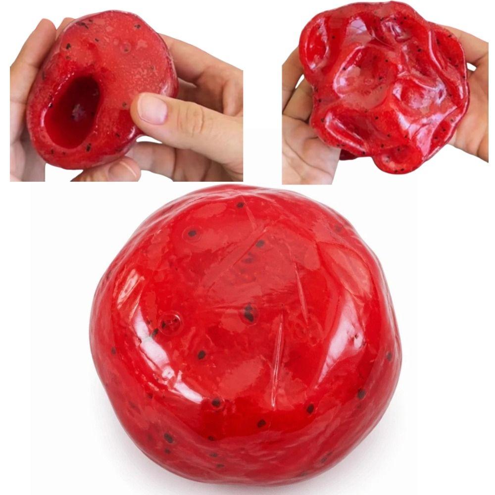 Creative Watermelon Squeezed Toy Super Soft Squishy Toy Novelty Fruits Pinch Office