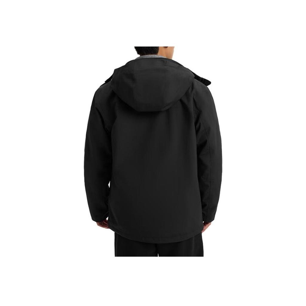 Under Armour Свободная спортивная водонепроницаемая теплая куртка три в одном для тренировок мужская куртка черная 6001977-001
