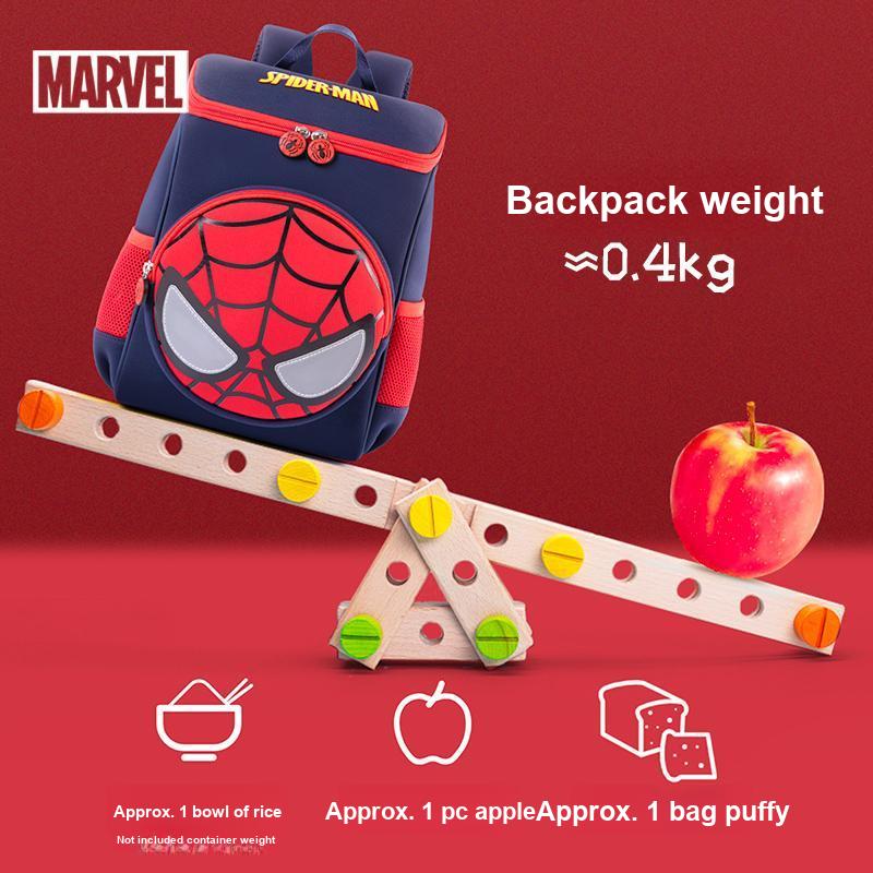 Disney Spider-Man Kindergarten Backpack For Boys 3-6 Years Old Lightweight Polyester Student Bag Small Kids backpack BV8090
