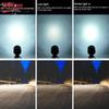 Additional Headlights for Motorcycle Auxiliary Spotlights Universal Moto Driving Fog Lights High Low Flash Beam for ATV Scooter