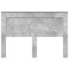 Headboard with Concrete Grey Headboard 160 cm Particleboard