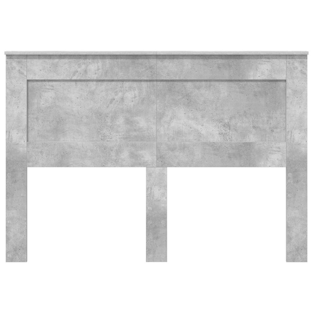 Headboard with Concrete Grey Headboard 160 cm Particleboard