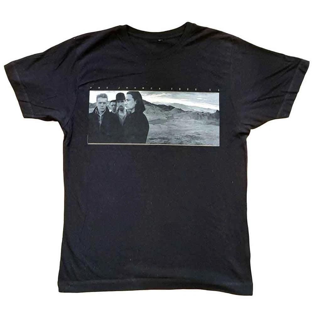 Official U2 Joshua Tree 2017 European Tour Unisexs Black T Shirt U2 Classic Tee