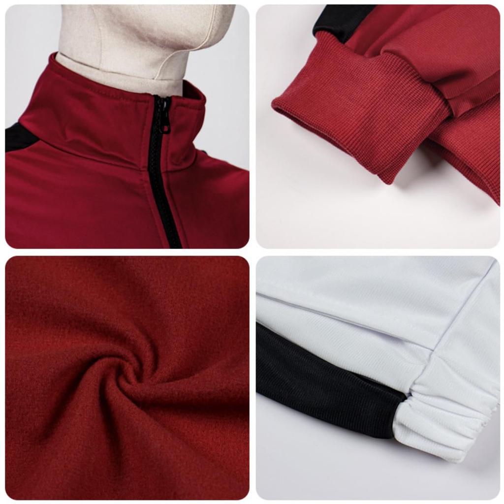 Inarizaki High School Cosplay Jersey Uniform Halloween Costume Christmas Event Cosplay (Inarizaki Set, XXL)