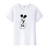 Vintage Unisex Cartoon Tshirt Mickey Mouse Tops Graphic Clothes Summer Blouses Short Sleeve T-shirt White Tees