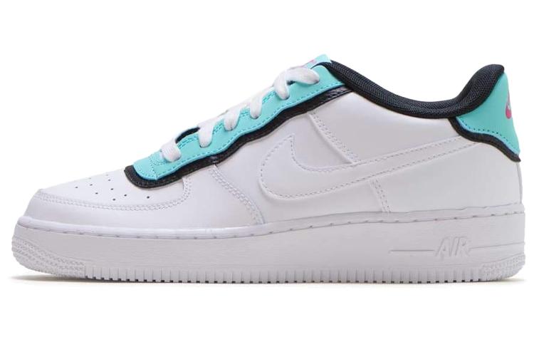 Nike Air Force 1 Low 'Двухслойный Аква Черный' Gs BV1084-100
