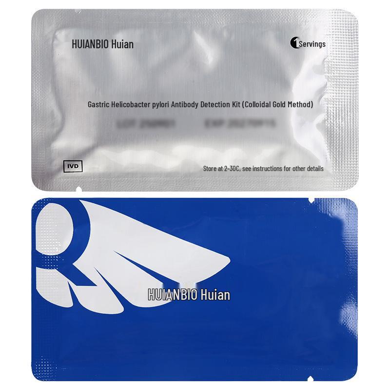 Хуэйань Х. Набор для тестирования на антиген Helicobacter pylori - Тест-полоска с латексным методом