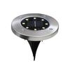 8LED Solar Power Buried Ground Light Outdoor Lawn Path Garden Yard Decking Lamp
