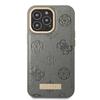 Guess Guhmp13Lsapstg Iphone 13 Pro / 13 6,1 Szary/Grey Hardcase Peony Logo Plate Magsafe