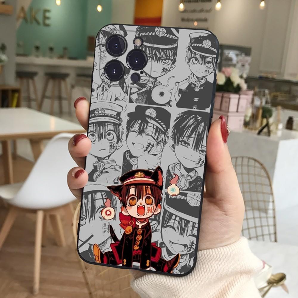 Туалетный Ханнако-кун Чехол для телефона Силиконовый Мягкий для iphone 16 15 14 13 12 11 Pro Mini XS MAX Plus X Чехол