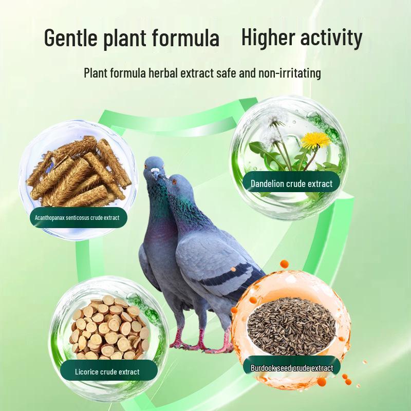 Порошок от трихомоноза для гоночных и мясных голубей, попугаев